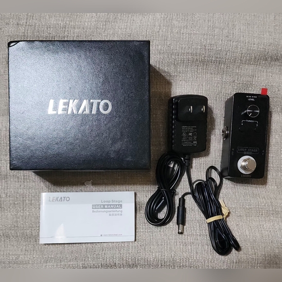 Lekato Loop Stage Looper Pedal New With Power, USB, & User Manual - Picture 3 of 10